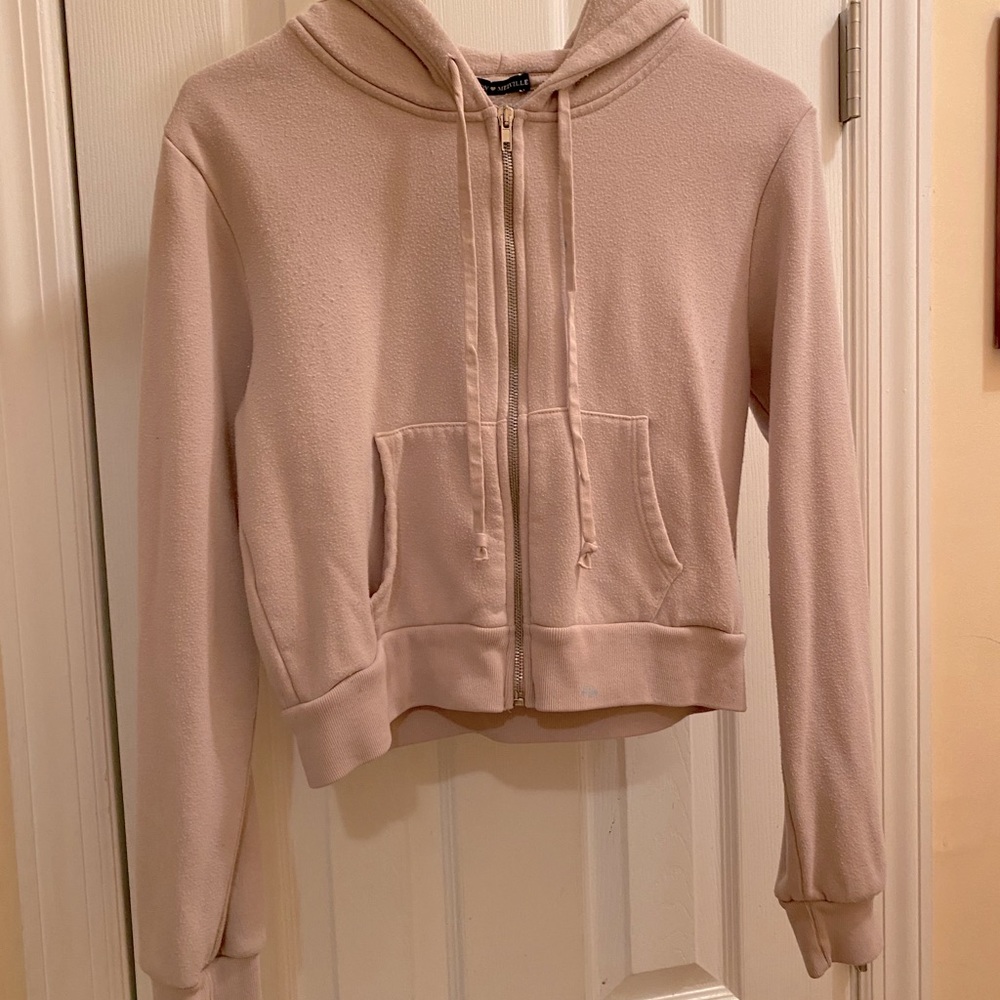 Brandy Melville Zip-Up Hoodie